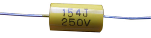 CBB20 Axial Mmetallized popypropylene film capacitor