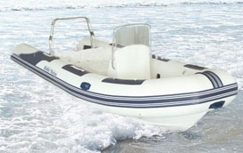 RIB 5.2m boat with CE