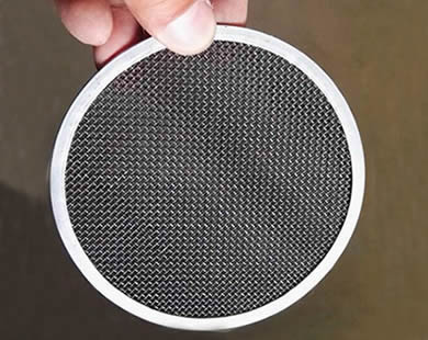 Black Wire Cloth Filter Disc