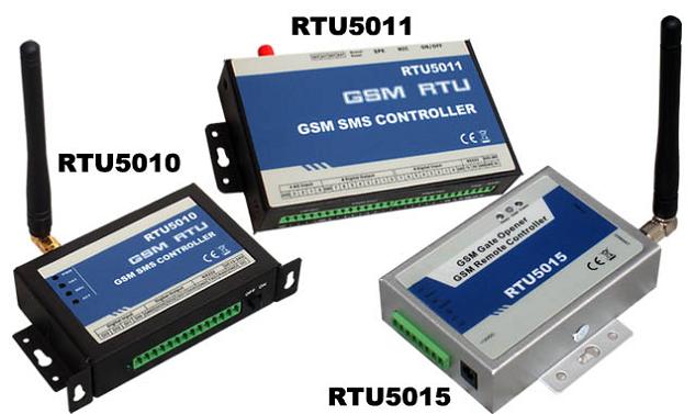 GSM Controller RTU5010 RTU5011 and GSM Gate Opener RTU5015
