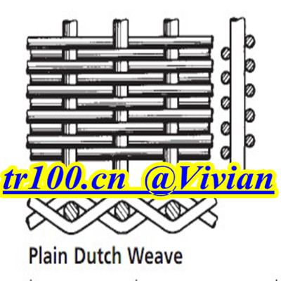 plain weave dutch wire mesh