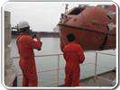 Lifeboats and davits Inspections lianyungang