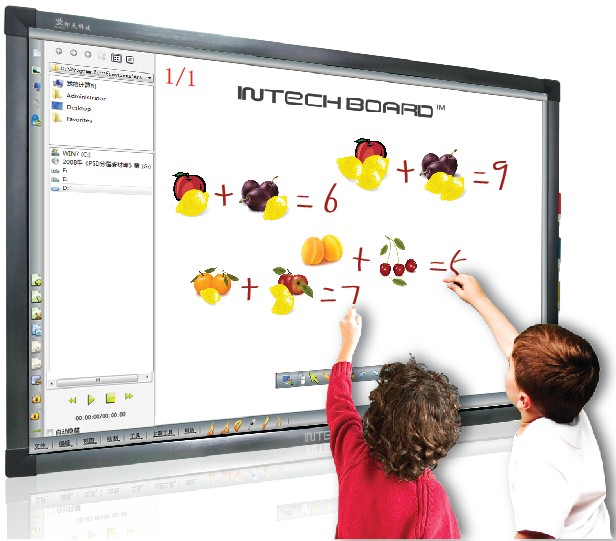INTECH RE Series Dual User Infrared Interactive Whiteboard