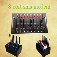 Best price 8 port sms usb gsm modem support imei change