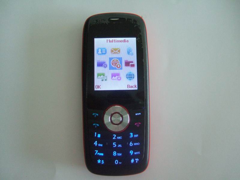 low price mobile phone W808 with FM and lighting