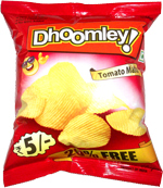 Dhoomley! Tomato Flavored Potato chips