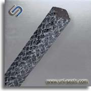 Graphite packing with PTFE impregnation