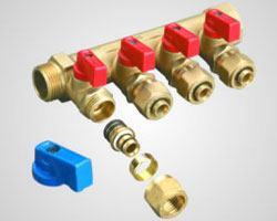 High quality brass water manifold
