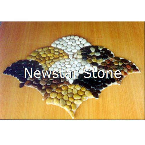 pebble tile, mosaic tile, pebble mosaic, river pebble