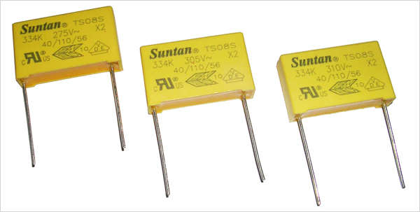 Suntan Plastic Film Capacitors, safety,X2 capacitors-TS08S