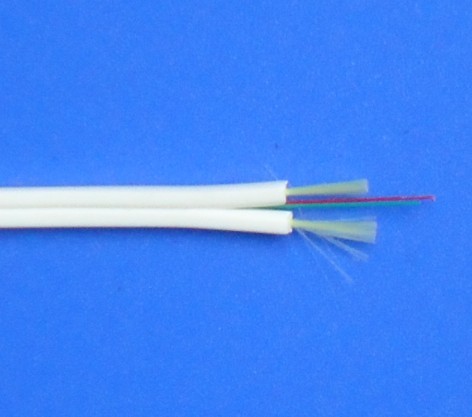 Flat FTTH Outdoor Drop Optical Fiber Cable