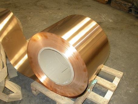 Beryllium copper strip (BeCu2) C17200
