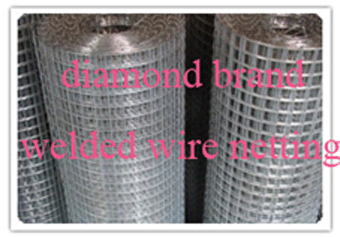 diamond brand welded wire netting