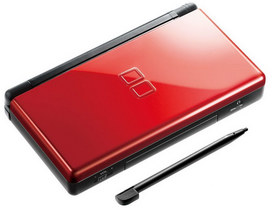 Nintendo Black Red DS Lite NDSL Console