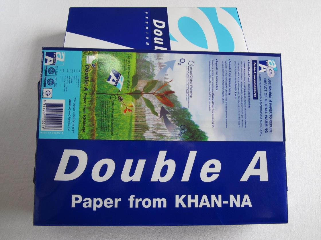 Double A A3 & A4 80gsm,75gsm,70gsm office copy paper