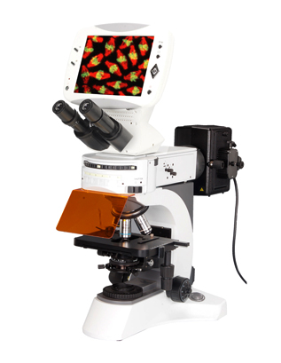 Digital LCD fluorescence  microscope DMS-854