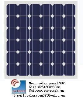 90W Mono solar panel