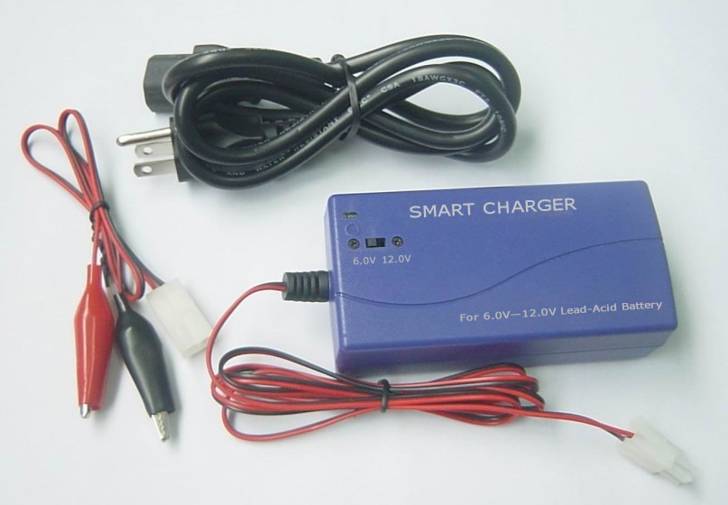12 & 6 Volt Lead-Acid battery charger