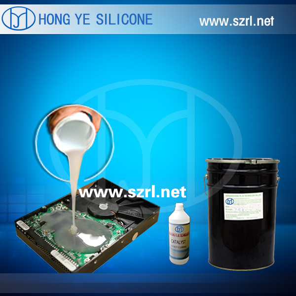 Black Color PCB Electronic Potting Silicone HY 215