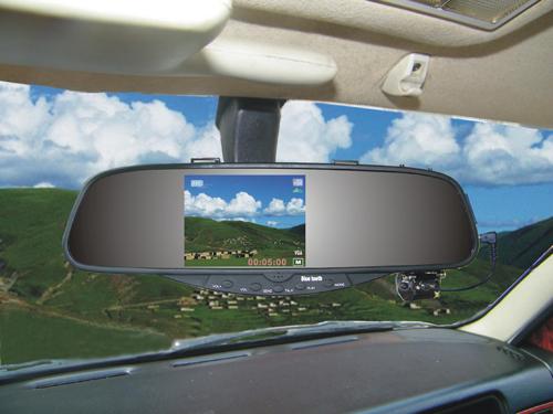 rearview mirror with DVR functions