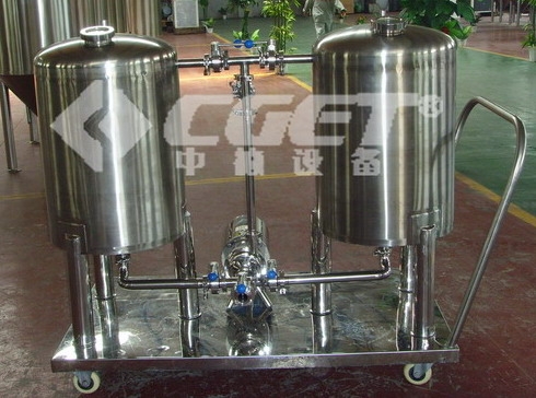 100L stainless steel CIP sterilization Trolley