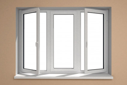 HT50 aluminium Casement window