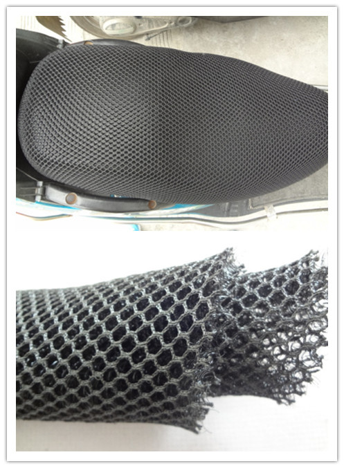 3D mesh fabric for motorcycle seat cover