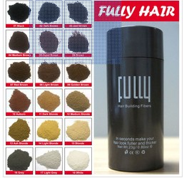 Fully hair building fibers
