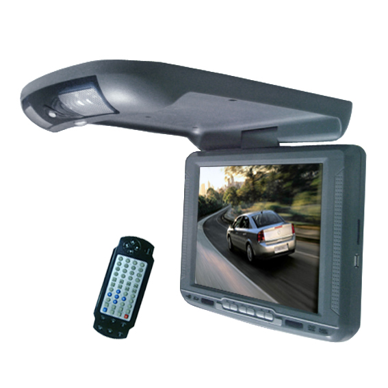 10.4-inch Flip Down DVD Player with FM Transmitter Function