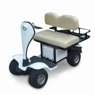 Single seat golf cart