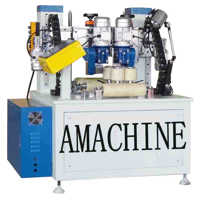 Three-axes CNC knurling machine
