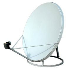 ku-band satellite dish antenna