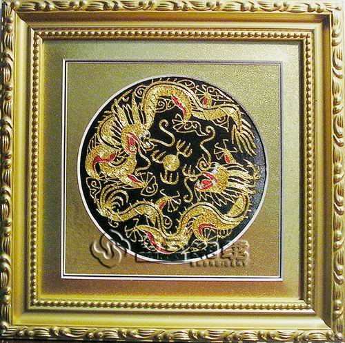 Chinese hand silk embroidery wall hanging art