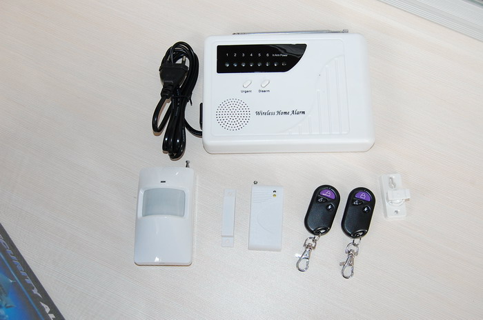 AT8808-A wireless burglar alarm