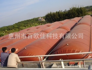1.  large red mud plastic Anaerobic biogas project