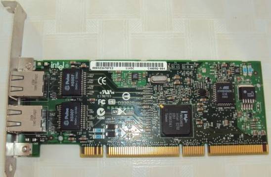 Intel 8492MT 1000 MT Dual Port Server PCI Network Card
