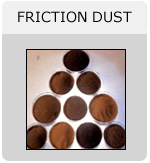 Friction Dust,  Phenolic Liquid Resins
