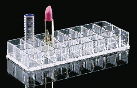acrylic lipstick holder