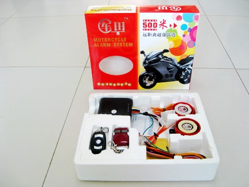 high quality Motorcycle alarm + real voice,Waterproof