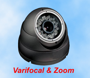 Varifocal & Zoom IR Dome Camera