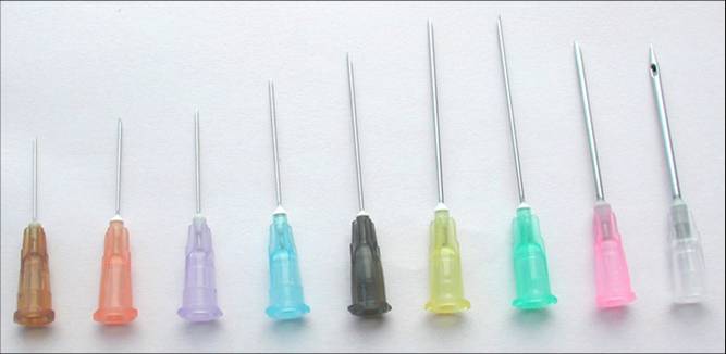 disposable needle