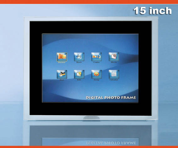 15 inch digital photo frame