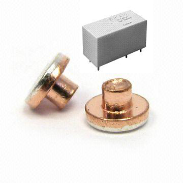 contact rivet,silver rivet bimetal rivet for switch or relay