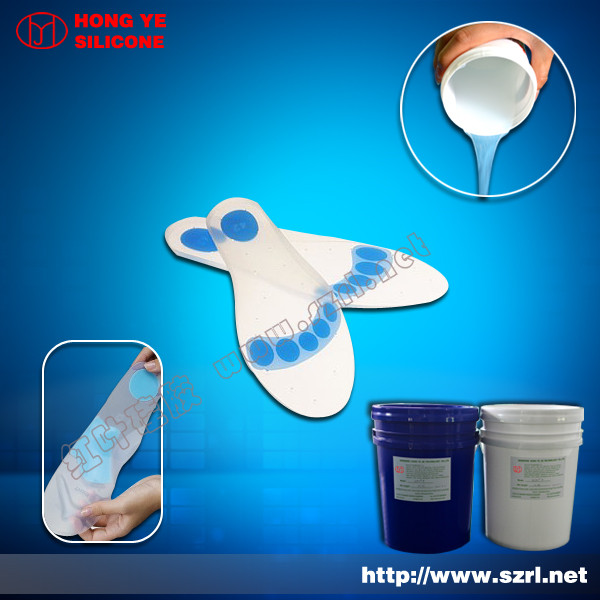silicone rubber for shoe insoles