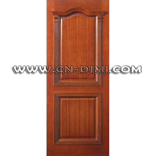 Artistic wood door
