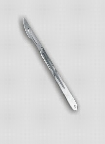 stainless steel scalpel handle