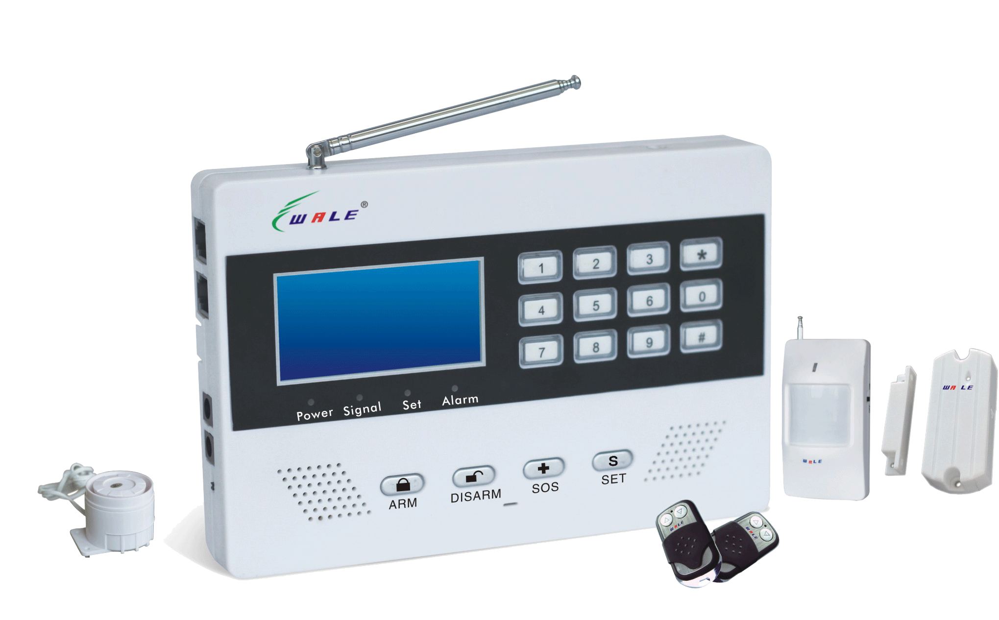 NEW - Wireless GSM Alarm System with LCD Display