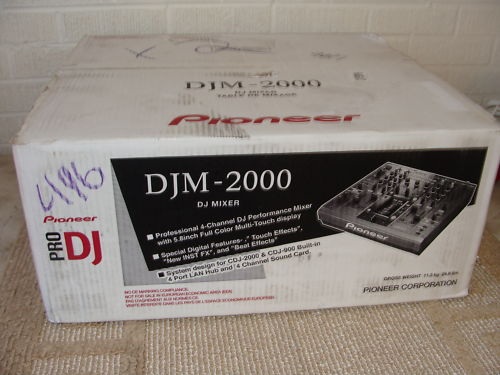 Pioneer Pro DJM-2000 DJM2000 4 Channel Pro DJ Mixer--700Euro