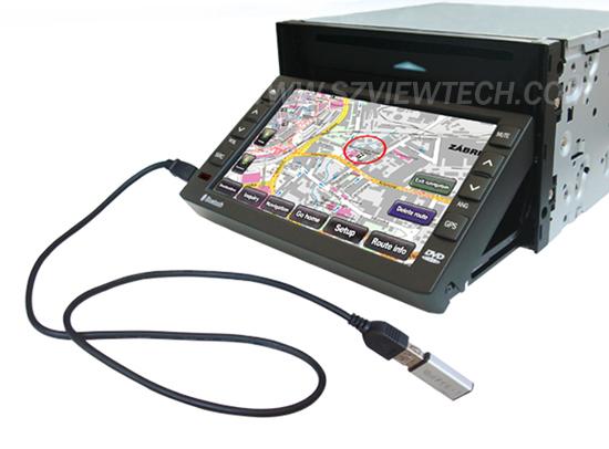 one din car dvd with 6.2 inch touchscreen lcd