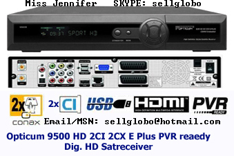 Opticum 9500HD(Globo 9500HD,Orton 9500HD) HD DVB-S2 MPEG-4
